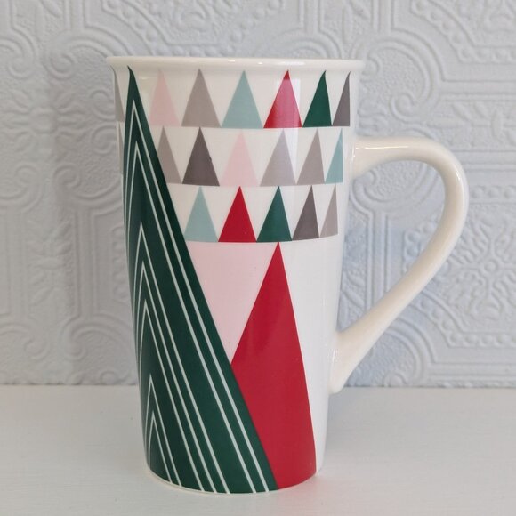 Starbucks Holiday tall mug - Minimalist trees illustration - 18 oz - Picture 3 of 8